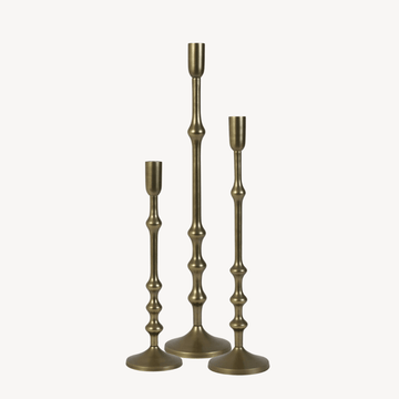 Kandelaar Semut Goud - set van 3