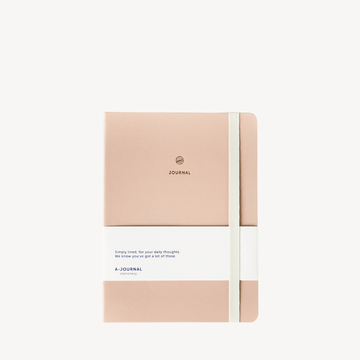 Notitiebiek A5 Beige