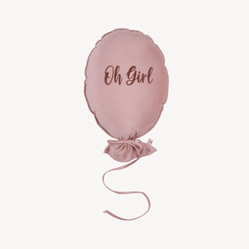 Velvet Ballon Lichtroze