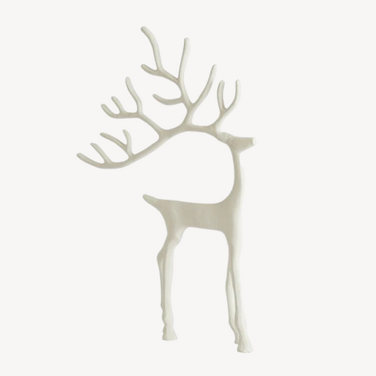 Ornament Deer Creme