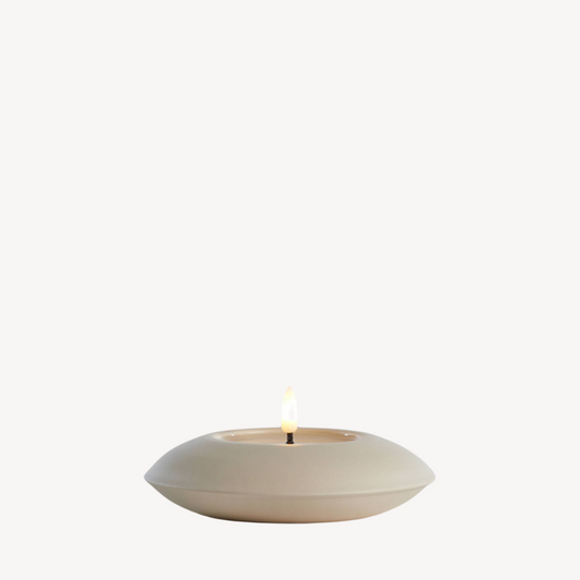LED Outdoor Kaars Beige