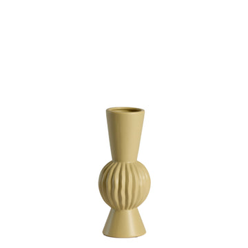 Vaasje Suzzara light olive green S