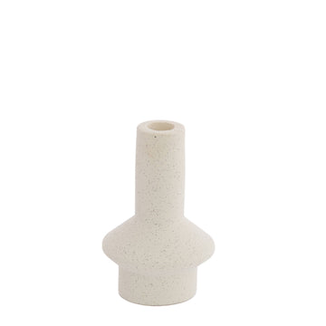 Kaarsenhouder Burano matt cream S