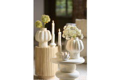 Kaarsenhouder Burano matt cream M