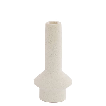 Kaarsenhouder Burano matt cream M