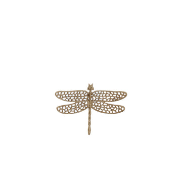 Dragonfly goud 24x17,5x4 cm