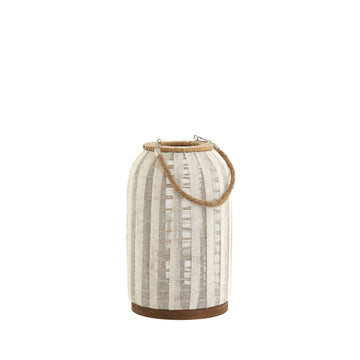 Lantaarn Ylina linnen natural+wood