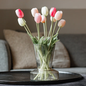 Tulpenboeket Roze Wit