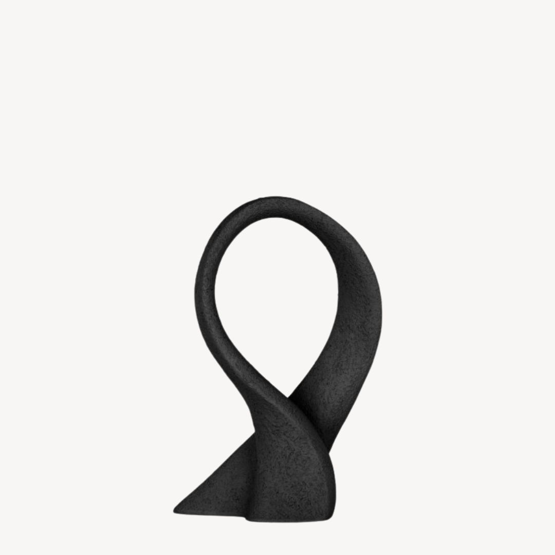 Ornament Bow Zwart