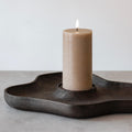 lemons conceptstore - woonwinkel roden - woonaccessoires - uyuni - led kaars - led candle - stompkaars - pillarcandle - pilaarkaars - beige