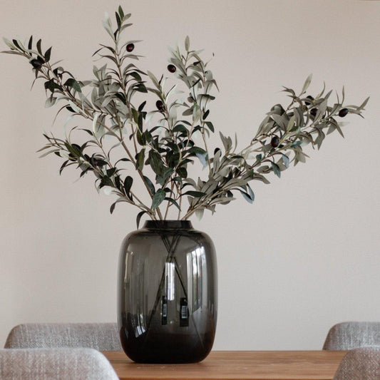 lemons conceptstore - woonwinkel roden - woonaccessoires - vaas mael artic kara grijs smokey grey - vase the world 
