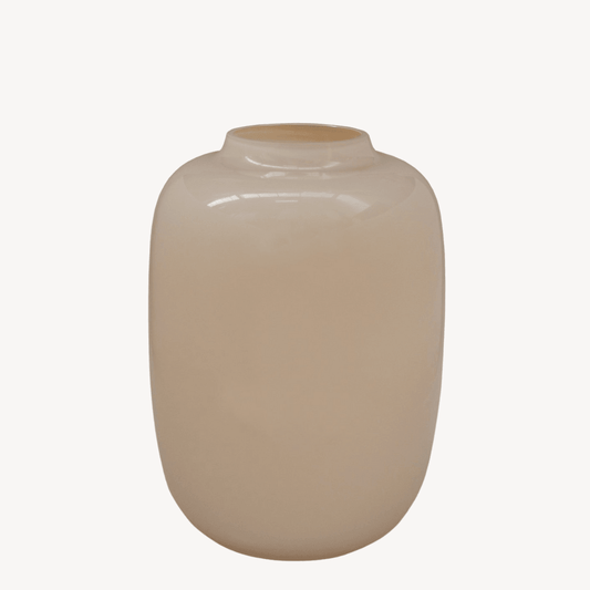 lemons conceptstore - woonwinkel roden - woonaccessoires - vaas mael artic kara - ivory ivoor creme - vase the world 