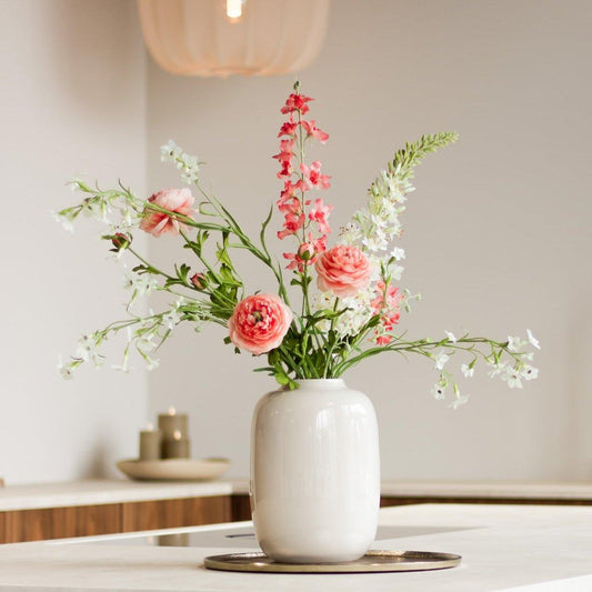 lemons conceptstore - woonwinkel roden - woonaccessoires - vaas mael artic kara - ivory ivoor creme - vase the world 